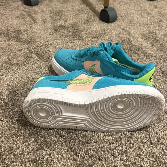 Nike Air Force 1 Oracle Aqua - Picture 5 of 6